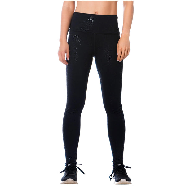 FLEXMEE 946172 | High Rise Black Leggings for Women|