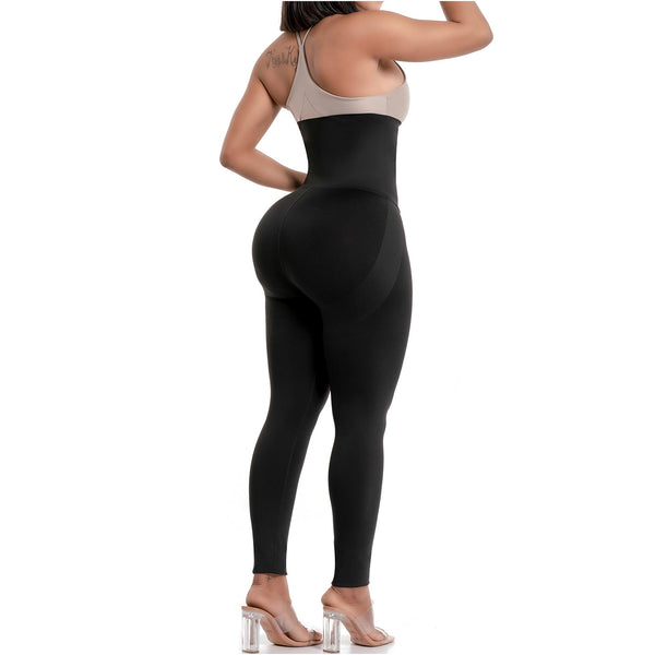 FLEXMEE 946703 | Sports Leggins High Waisted with Tummy Control Athleisure Womens with Girdle  | Shape Line