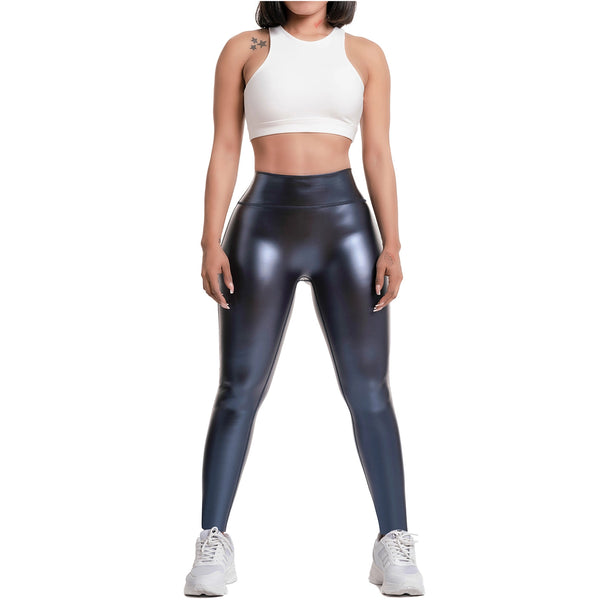 FLEXMEE 946863 | High Waisted Activewear Sports Athletic Leggings Womens | Shape Line