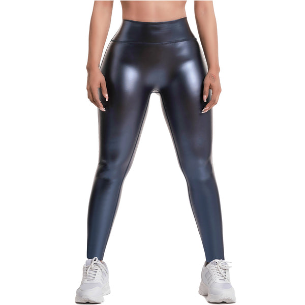 FLEXMEE 946863 | High Waisted Activewear Sports Athletic Leggings Womens | Shape Line