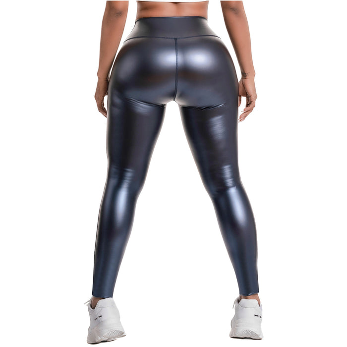 FLEXMEE 946863 | High Waisted Activewear Sports Athletic Leggings Womens | Shape Line