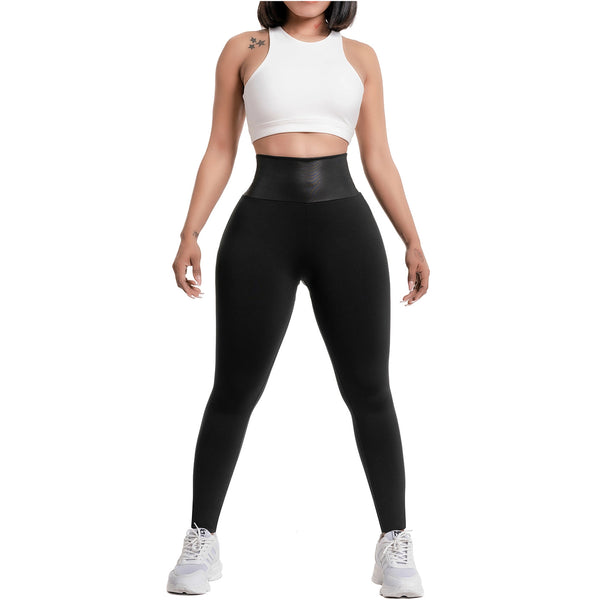 FLEXMEE 946916 | Athletic Leggings High Waist Women Sports Activewear  | Shape Line