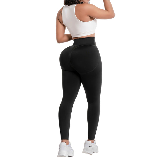 FLEXMEE 946916 | Athletic Leggings High Waist Women Sports Activewear  | Shape Line