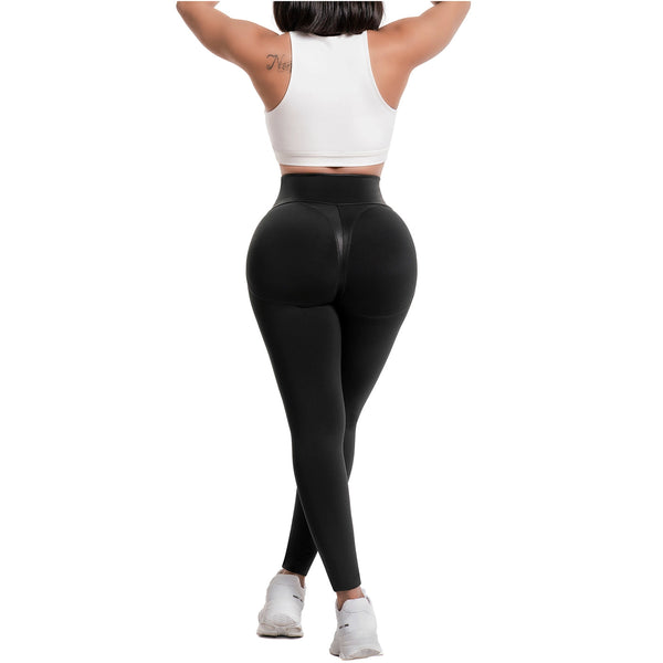 FLEXMEE 946916 | Athletic Leggings High Waist Women Sports Activewear  | Shape Line