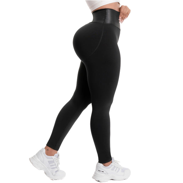 FLEXMEE 946916 | Athletic Leggings High Waist Women Sports Activewear  | Shape Line