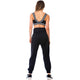 FLEXMEE 952054 | High-Waisted Black Joggers for Women