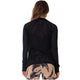 FLEXMEE 980010 See-Through Black Sports Jacket for Women