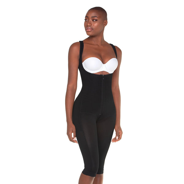 Fajas MariaE FU125 | Colombian Post-surgery Stage 3 Shapewear |Open bust| Powernet