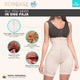 SONRYSE TR73ZF | High Rise Butt Lifting Shapewear Shorts for Women | Daily Use | Triconet