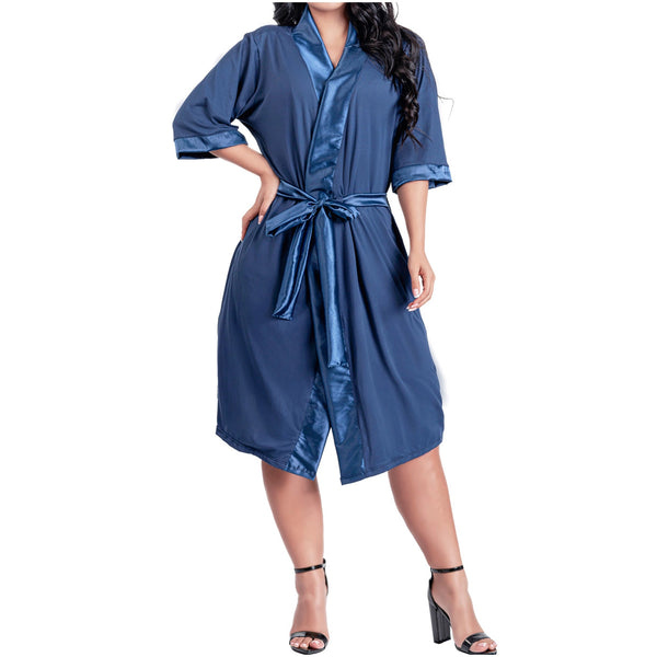 Kurvas PJ501 Post Surgery Mastectomy Pajamas Women Surgical Recovery Robes