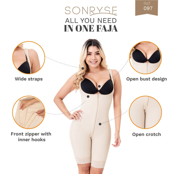 SONRYSE 097ZF | Postpartum and Post Surgery Tummy Control Shapewear | Powernet