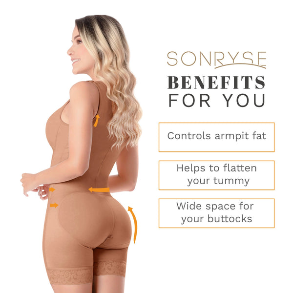 SONRYSE 053 | Colombian Shapewear | Postpartum and Post Surgery girdle | Powernet