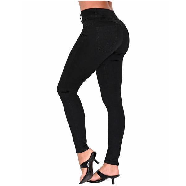 LOWLA 21892 | Skinny Butt Lifting Mid Rise Jeans