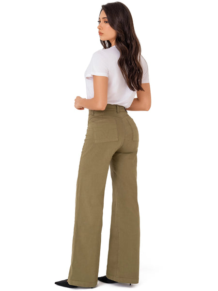 High Waisted White Straight Leg jeans for Women Lowla 242455