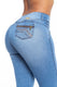 LT.ROSE 1317 Colombian Skinny Wide Waistband Denim Butt lifter Jeans