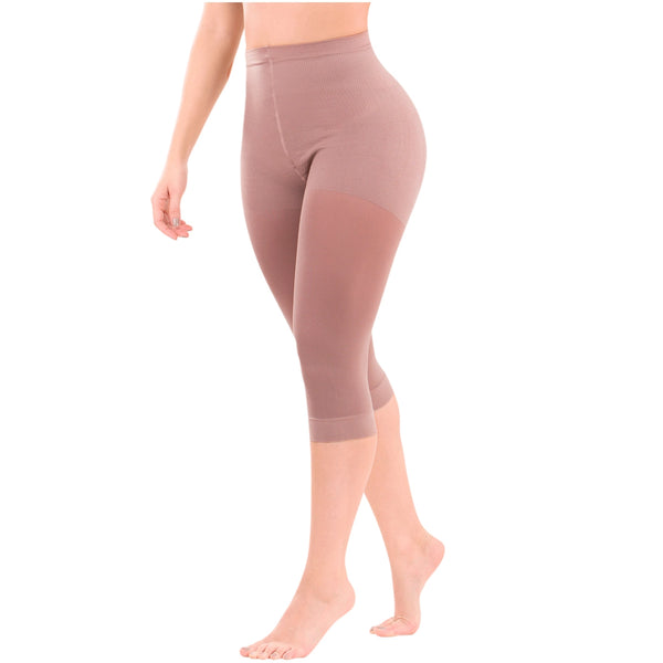 LT.Rose 21993 | Shapewear Push Up Pants for women Butt-lifting Compression Capris | Daily Use