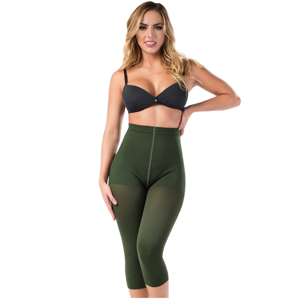 LT Rose 21993 | Shapewear Push Up Pants for women Butt-lifting Compression Capris | Daily Use - Pal Negocio