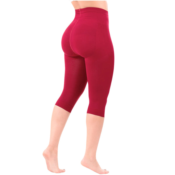 LT.Rose 21993 | Shapewear Push Up Pants for women Butt-lifting Compression Capris | Daily Use