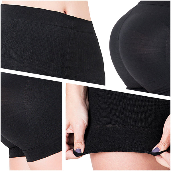 LT. Rose 21996 | High Waist Butt Lifting Shaping Shorts Mid Thigh Shapewar Fupa Control for Women | Daily Use - Pal Negocio