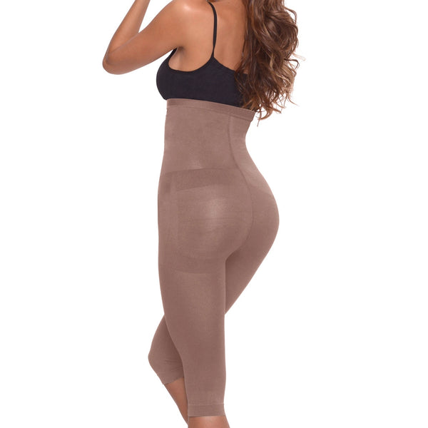 LT.Rose 21998 | High Waist Tummy Control Butt Enhancing Capris for Women | Daily Use