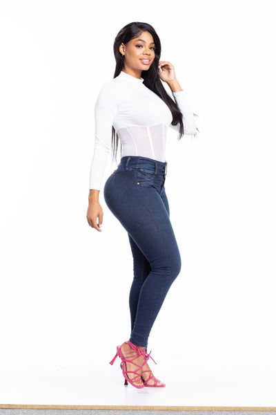 LT.Rose 1322 Women Colombian Butt lifter Skinny Jeans