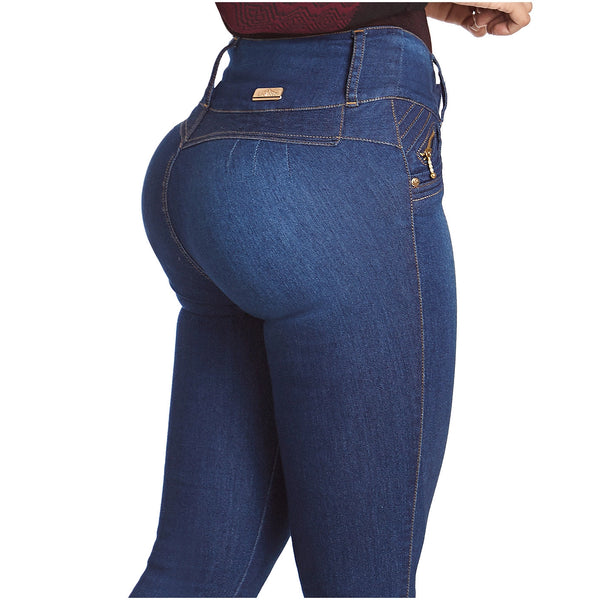 LT.Rose IS3004 | Butt Lifting Skinny Jeans Wide Waistband - Pal Negocio