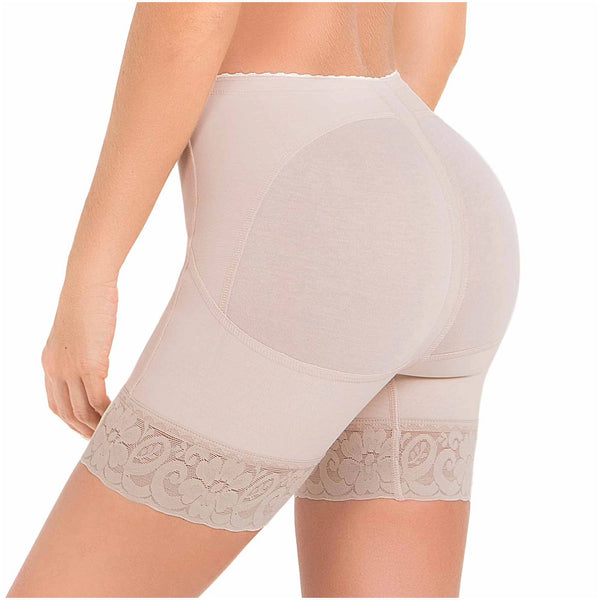 Fajas MariaE 9279 | Butt Lifter Shapewear Shorts for Women | Daily and Postpartum Use | Powernet