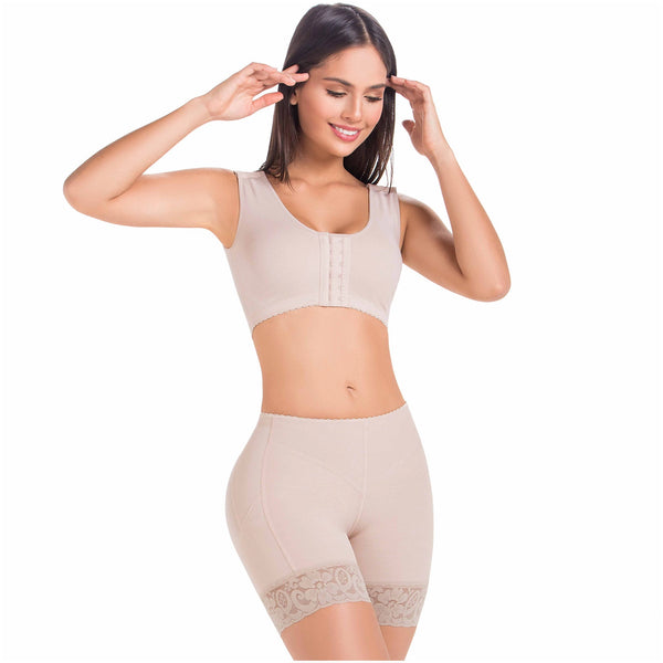 Fajas MariaE 9279 | Butt Lifter Shapewear Shorts for Women | Daily and Postpartum Use | Powernet