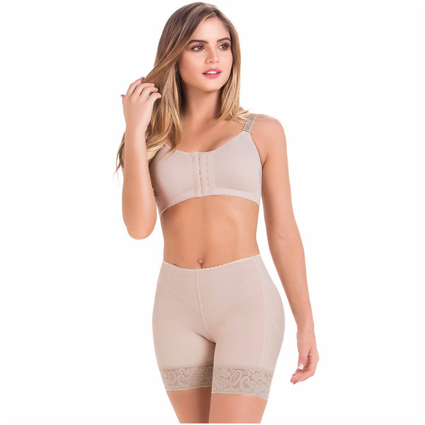 Fajas MariaE 9279 | Butt Lifter Shapewear Shorts for Women | Daily and Postpartum Use | Powernet