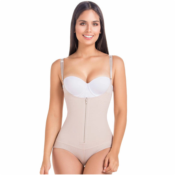 Fajas MariaE 9415 | Butt Lifter Tummy Control Bodysuit Shapewear | Daily Use | Powernet