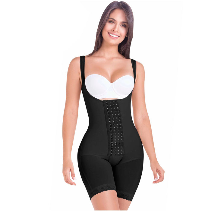 Fajas MariaE 9412 | Colombian Post Surgery Shapewear for Women | After Pregnancy Butt Lifting Compression Garment | Powernet