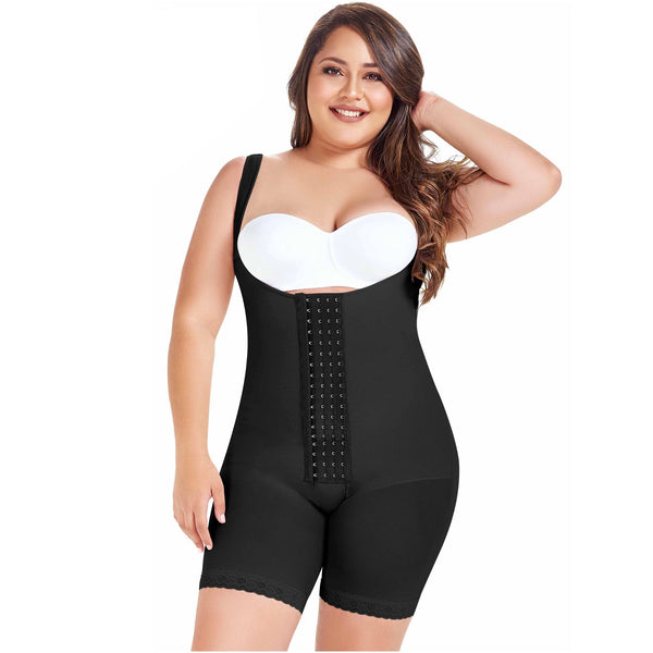 Fajas MariaE 9412 | Colombian Post Surgery Shapewear for Women | After Pregnancy Butt Lifting Compression Garment | Powernet