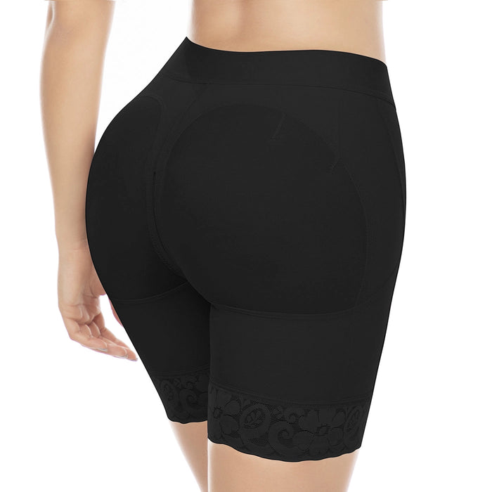 Fajas MariaE FC302 Fajas Colombianas Butt Lift & Low Tummy Control Shapewear Short | Everyday Use Girdle | Powernet