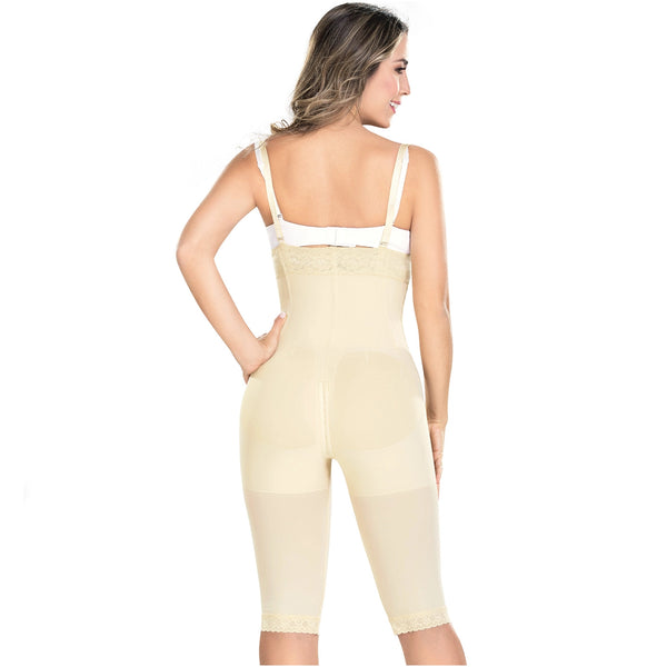 Fajas MYD F 0076 Colombian Strapless Butt Lifting Tummy Control Shapewear / Powernet