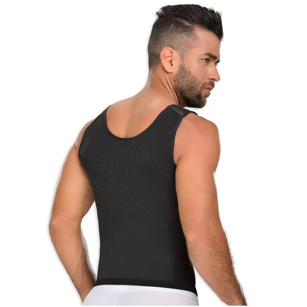 Fajas MYD 0060 Compression Vest Shirt Body Shaper for Men / Powernet - Pal Negocio