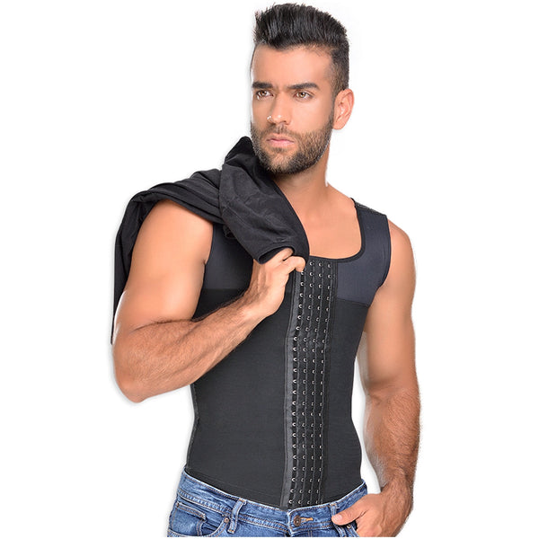 Fajas MYD 0060 Compression Vest Shirt Body Shaper for Men / Powernet - Pal Negocio