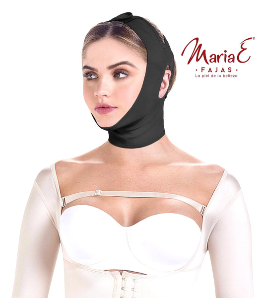 Fajas MariaE 9010 Compression Chin Strap for Women / Mentonera / Powernet