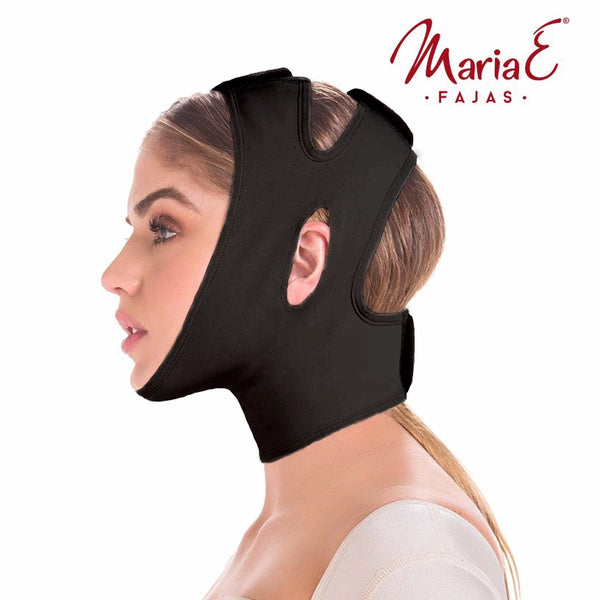 Fajas MariaE 9010 Compression Chin Strap for Women / Mentonera / Powernet