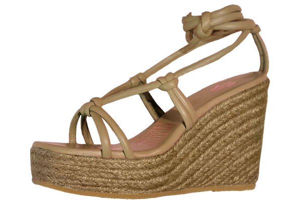 Silvia Cobos Louise Wedges Beige