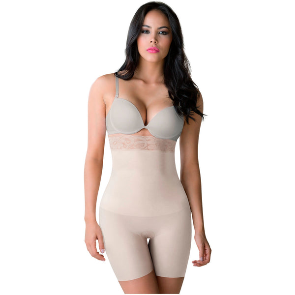 ROMANZA 2050 |  High Waisted Colombian Shapewear Shorts for Women | Butt Lifter Body Shaper - Pal Negocio