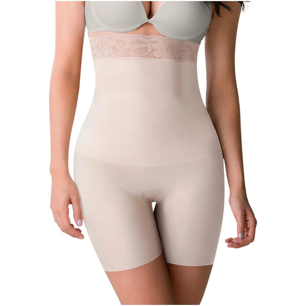 ROMANZA 2050 |  High Waisted Colombian Shapewear Shorts for Women | Butt Lifter Body Shaper - Pal Negocio