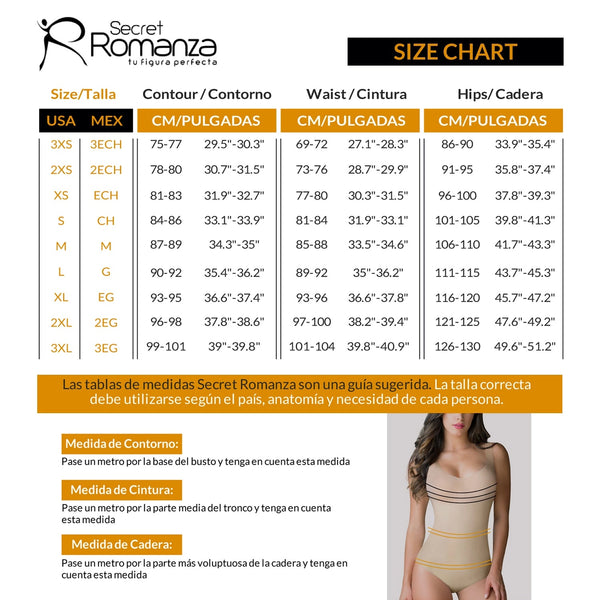 ROMANZA 1024 | Fajas Cinturillas Colombianas Latex Waist Cincher for Women