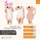 Fajas Salome 0216 | Open Bust Tummy Control Butt Lifter Shapewear | Daily Use & Postpartum Body Shaper for Women | Powernet