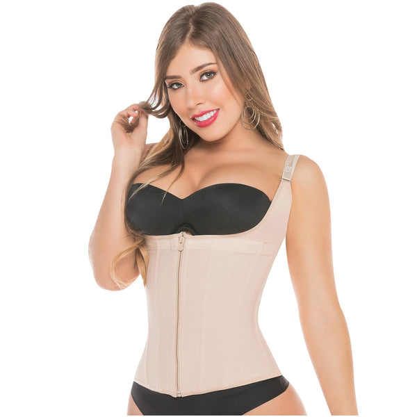 Fajas Salome 0313 | Waist Trainer Vest Tummy Control Compression Garment for Women | Colombian Body Shaper for Daily Use  - Pal Negocio