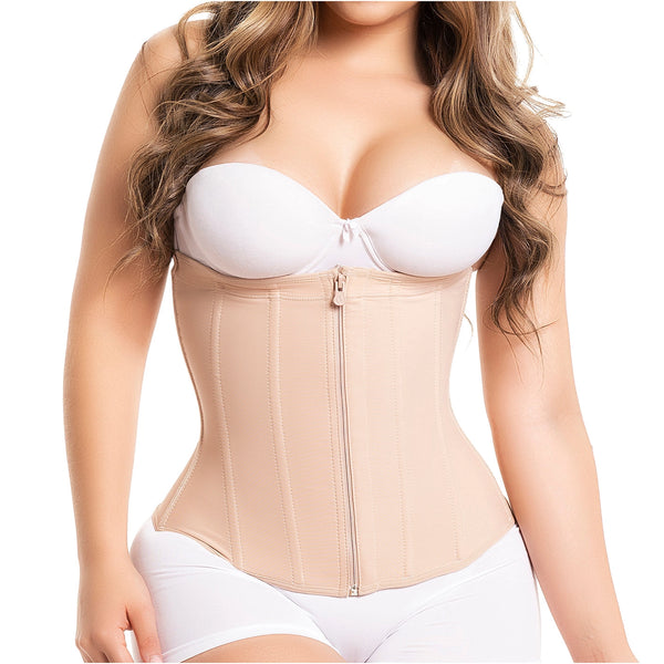 Fajas Salome 0315-1 | Waist Cincher Trainer for Women | Colombian Body Shaper for Daily Use | Powernet