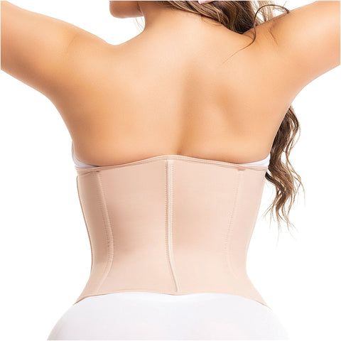 Fajas Salome 0315-1 | Waist Cincher Trainer for Women | Colombian Body Shaper for Daily Use | Powernet