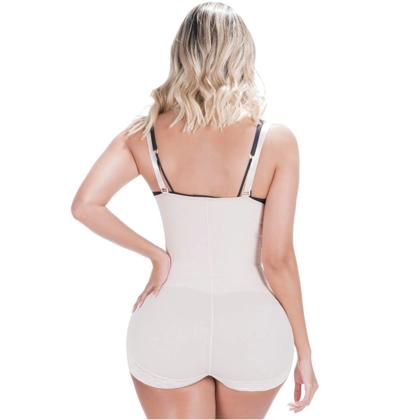 SONRYSE 021ZF | Post Surgery Fajas after Tummy Tuck and Lipo | Open Bust Panty Shapewear Bodysuit | Powernet