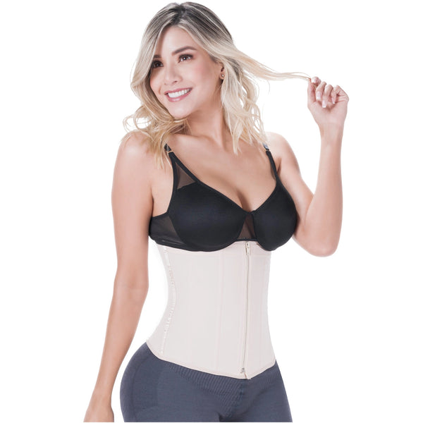 SONRYSE 023ZF | Tummy Control Waist Cincher Open Bust Girdle | Daily Use Garment | Powernet