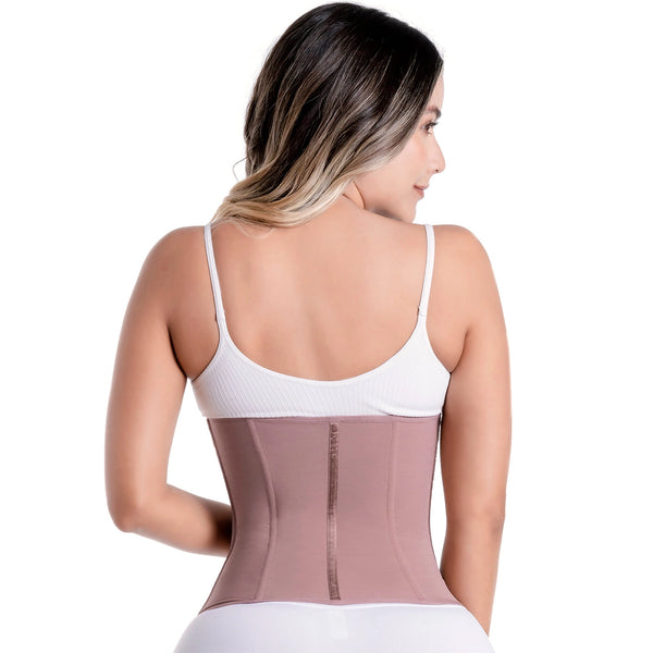 SONRYSE 023ZF | Tummy Control Waist Cincher Open Bust Girdle | Daily Use Garment | Powernet