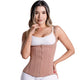 SONRYSE 024ZF | Tummy Control Shapewear Vest Girdle | Daily Use Open Bust Shaper | Powernet